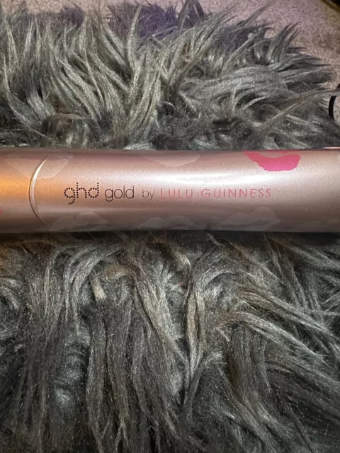 Ghd gold by lulu guinness hair straightener limited edition hotsell