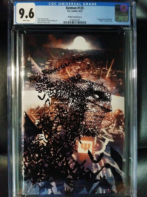 Batman #125 Cover F Simone Di Meo Acetate Variant DC Comics 2022 ... CGC 9.6