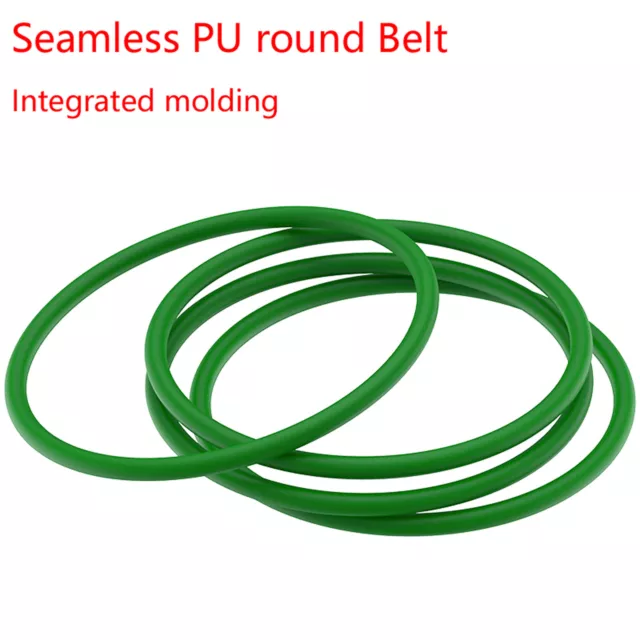 PU Solid Round Belt Polyurethane Close Loop Drive Belting Diameters 4/5/6/8/10mm