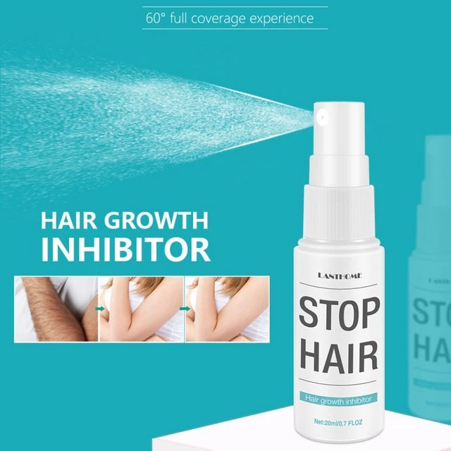 Fermare la crescita dei capelli inibitore della crescita spray depilazione