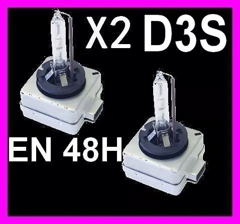 2 ampoules Xénon D3S D3R 4300k Jaune - Origine Pièces Auto