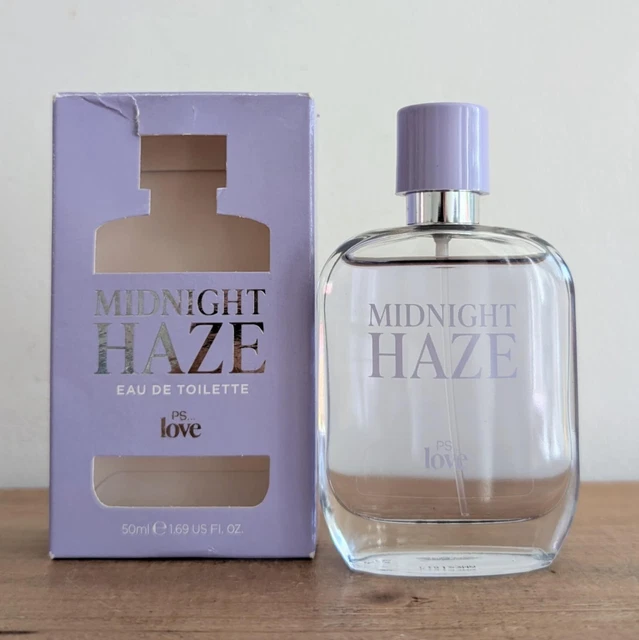 PS LOVE MIDNIGHT HAZE Perfume Primark 50ml Purple Discontinued