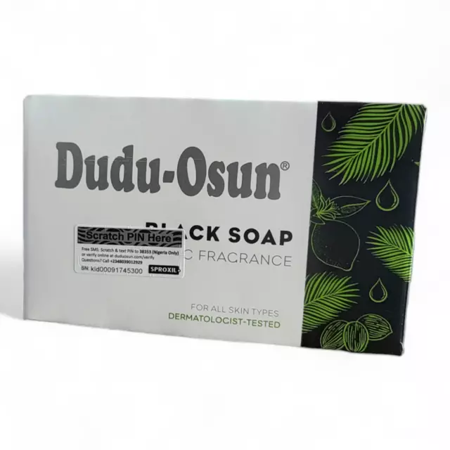 Dudu-Osun Natürliche Schwarze Seife 150 g Fresh fragrance Black Soap Afrika