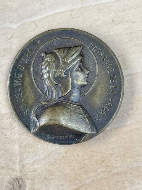 Médaille Militaire Ancienne En Bronze - 18ème Régiment De Transmission - Épinal