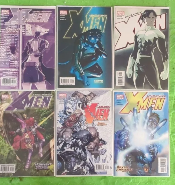 Marvel Uncanny X-Men VOL 1 2003  Lot of 6 (412 414 419 420 421 422)