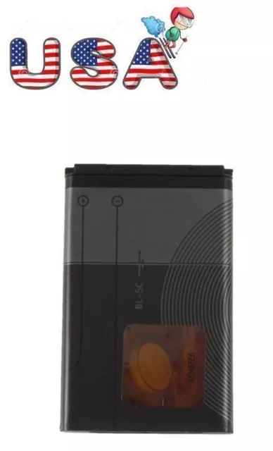 USED OEM NOKIA BL-5C Li-ion BATTERY N91, N70, N71, 6230, 6600, 6680, 6030, 7600