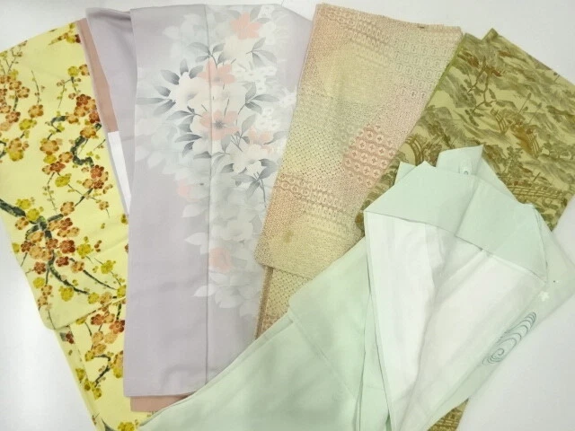 44989# Japanese Kimono / Antique Kimono / Set Of 5