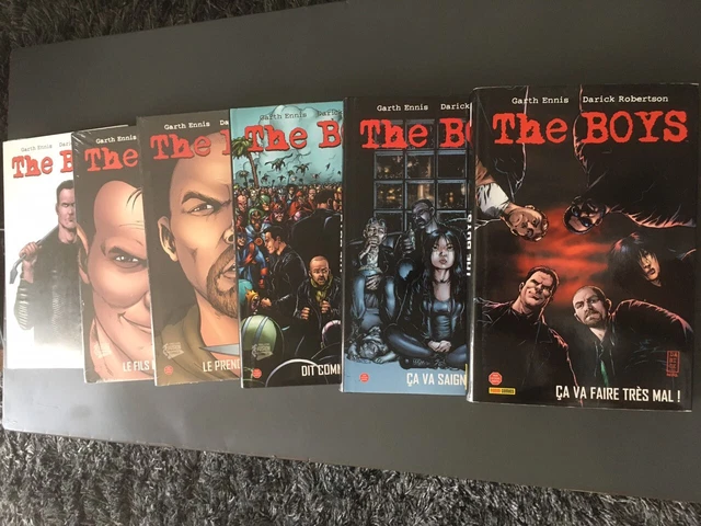 BANDE DESSINÉE THE boys panini comics deluxe 6 tomes Marvel VF EUR 220