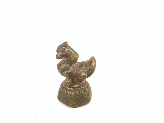 Vintage Burmese Chinthe opium weight