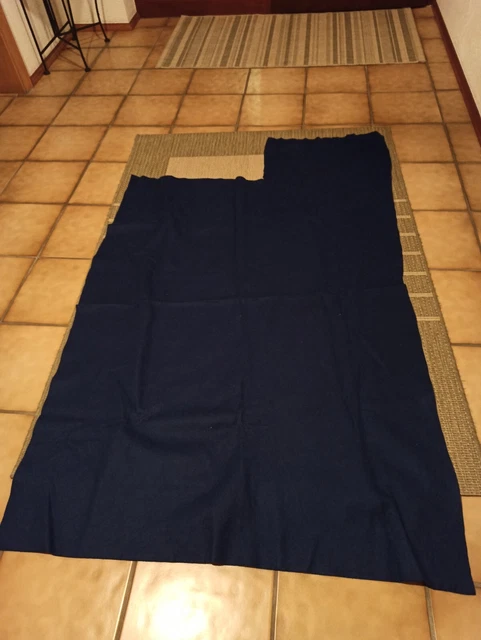 filz blau