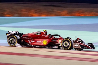 PREORDER BBR Ferrari F1-75 1:18 Plexi BBR Carlos Sainz- GP BAHRAIN 2022 