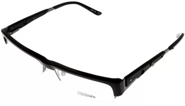 Jean Paul Gaultier Semi Rimless Eyewear Optical Frame Black VJP572M 0700