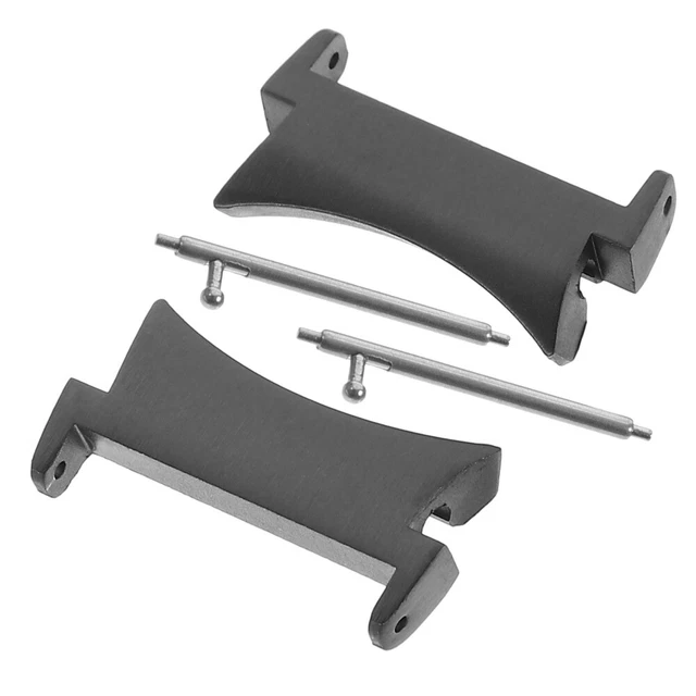 2pcs Professional Convenient Metal Watchstrap Connector Watchband Connector