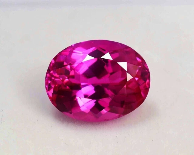 Saphir Rose Naturel De Ceylan 30,0 Ct Taillé Carré - Excellence - SVGTL