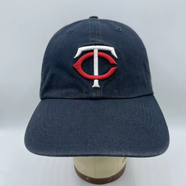 Minnesota Twins Hat 47 Brand Adult Adjustable Strapback Navy Baseball Dad Cap