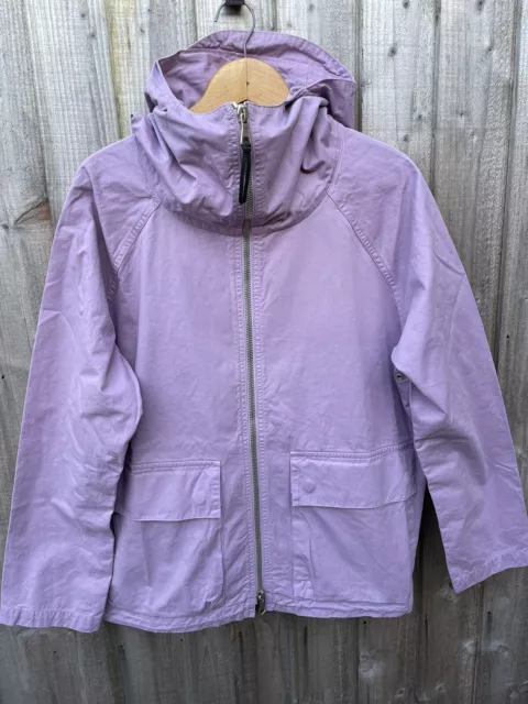ALBAM HOODED ZIP Parka Lavender Mist Large Mens Jacket Coat 99.99 PicClick UK