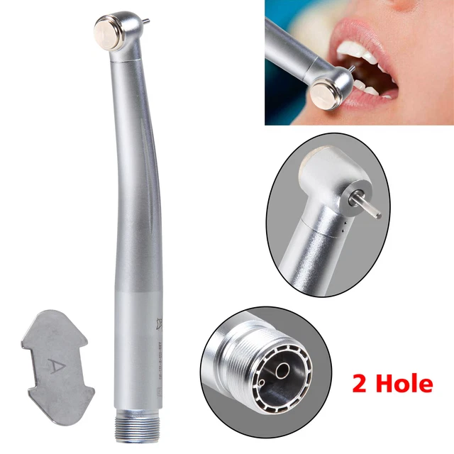 SANDENT 10-Pack Dental High Speed Handpiece – NSK Style, Push Button, Standard Head, 4-Hole (Midwest) – STNABM