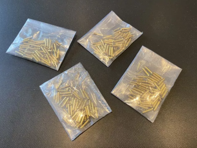 lots 4 sachets de 50 rivet ou baguette ou clou de montage pour couteau de poche.