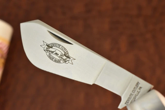 GREAT EASTERN CUTLERY Tidioute Textured Micarta Cotton Sampler Knife ...