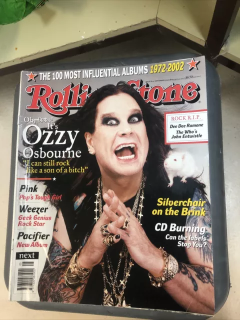 Rolling Stone Magazine #604 September 2002 - Ozzy Osbourne