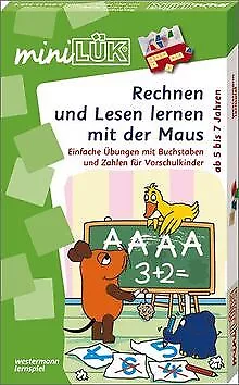 miniLÜK Mit der Maus: miniLÜK-Set: Rechnen und Lesen ler... | Buch | Zustand gut