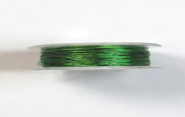 Steel Beading Wire - Tiger Tail - Jewellery Craft Florist Findings Colour Choice