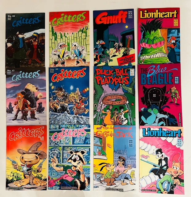 Lot Of 30 Critters #2-46 Run Fantagraphics Anthropomorphic Usagi Yojimbo 1986 2