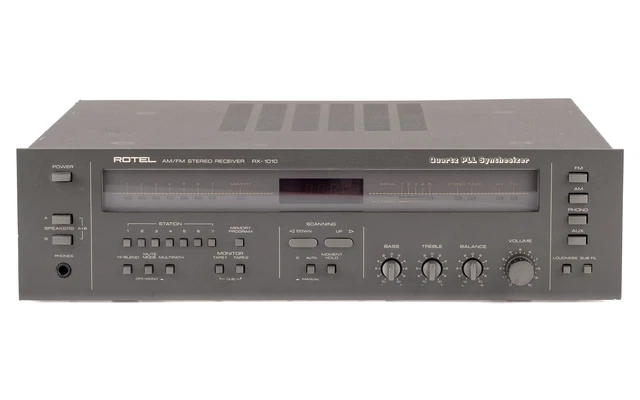 Ampli Stéréo Vintage Rotel RX-830 (1984) - Fabriqué Au Japon, En Bon état