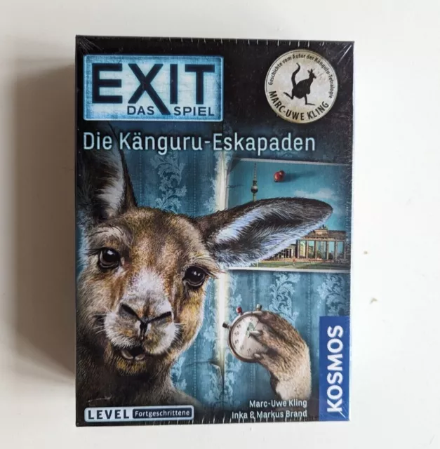 Kosmos Exit Das Spiel Die Känguru-Eskapaden Exit Escape Game Gesellschaftsspiel