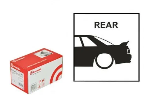 OE Brembo Rear Brake Pads For Nissan Skyline R32 GTR NonVspec