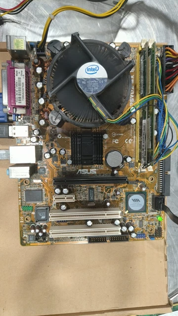 i/o shield plaque arriere en PLA pour ASUS P5VD2-VM SE REV 1.06G