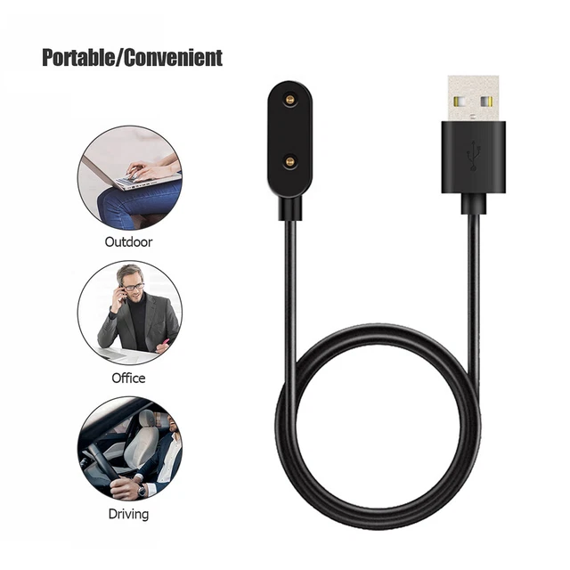 Charger for Huawei Band 7 Smart Watch USB Charging Cable Adapter (Black) *Z