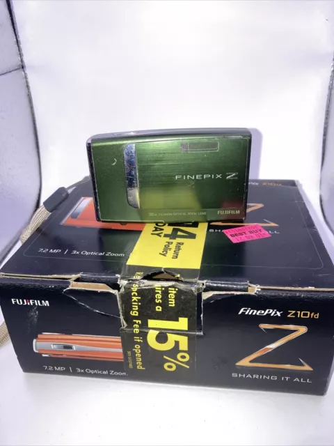 Fujifilm Z20fd FinePix Camera - Green