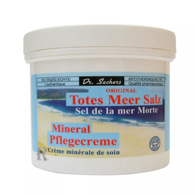 5 x Totes Meer Salz Creme  (19,16 EUR/l) von Dr. Sacher´s Mineral Pflegecreme