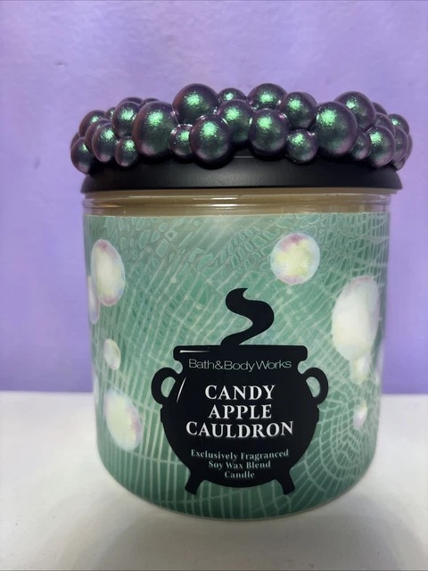 BATH & BODY Works Candy Apple Cauldron 3- Wick Candle With Specialty ...