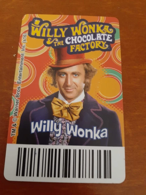 TIMEZONE WILLY WONKA & the Chocolate Factory Coin Pusher Cards - Golden  Ticket $4.00 - PicClick AU