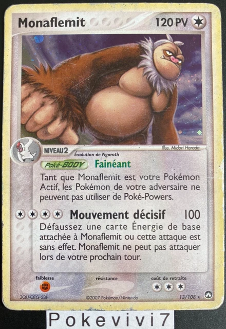 Carte Pokemon MONAFLEMIT 13/108 Holo Bloc EX Gardiens du Pouvoir FR