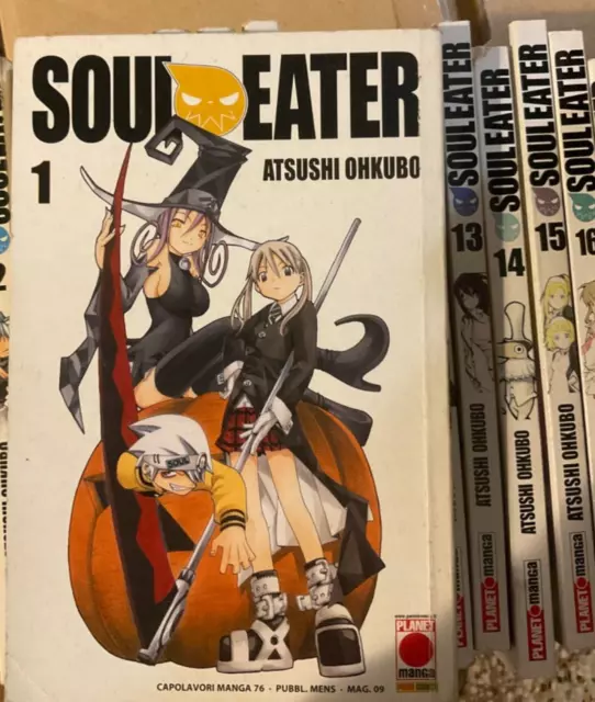 Soul Eater 1/16 Atsushi Ohkubo Planet Manga 1ª Edizione