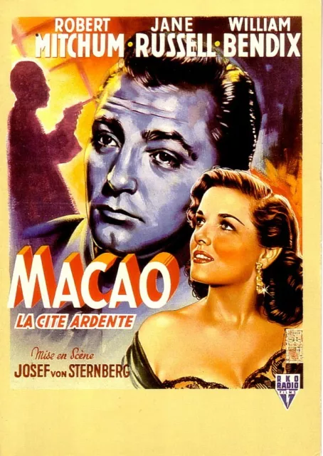 Macao La Cite Ardente De Joseph Van Sternberg - Robert Mitchum - Jane Russell -