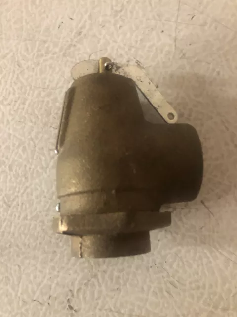 Wolverine Brass 84184 3/4 Boiler Relief Valve, Psi 550,000-Used-100% to Charity