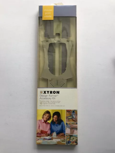 (NEW) Xyron Design Runner Accessory Kit 48341 Straight Edge