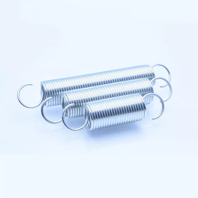 Expansion Tension Extension Spring 0.6mm Wire Dia 15-310mm Length Zinc Plated