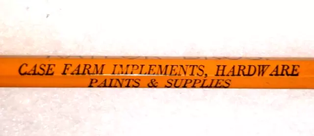 "Kaylor Bros*CASE Farm Implements, Hardware, Paints & Supplies*Rheems,Pa."Pencil