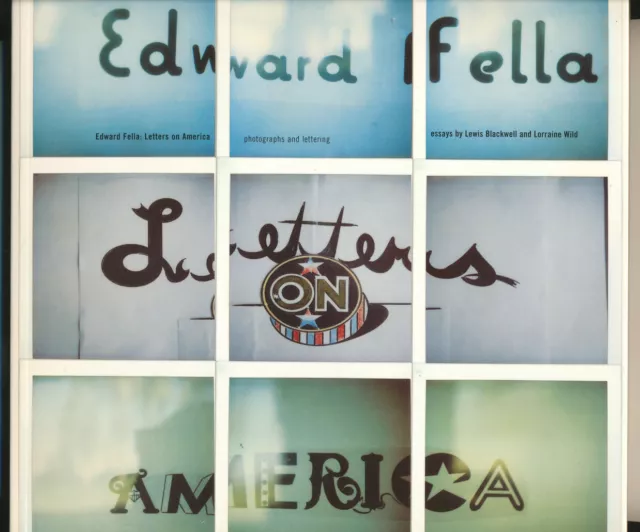 Letters on America photographs and lettering Edward Fella Ed. Blackwell / Wild