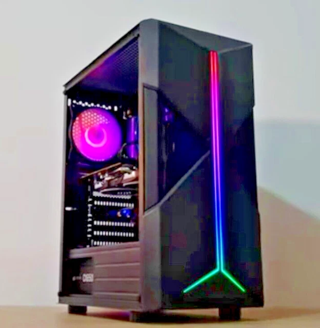 Ultra Fast i7 6700 Quad Core Gaming PC, 16GB, GTX 1060 HDMI, SSD+2TB, WIN 11..