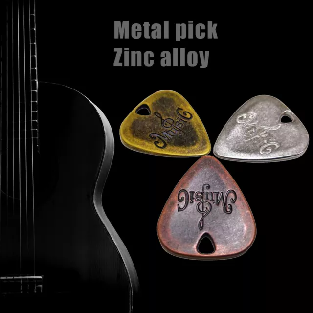 For Electric Guitar Zinc Alloy Pick Plectrum Musical Instrument Part Accessories 3