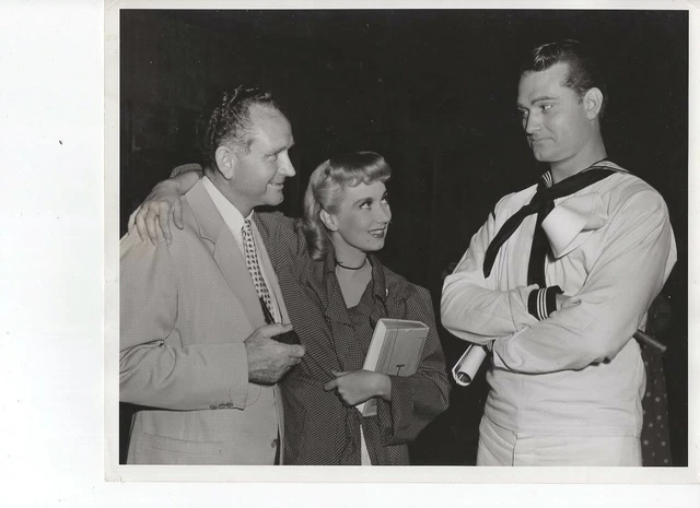 Director Frank Borzage Ann Southern Red Skelton VINTAGE Photo