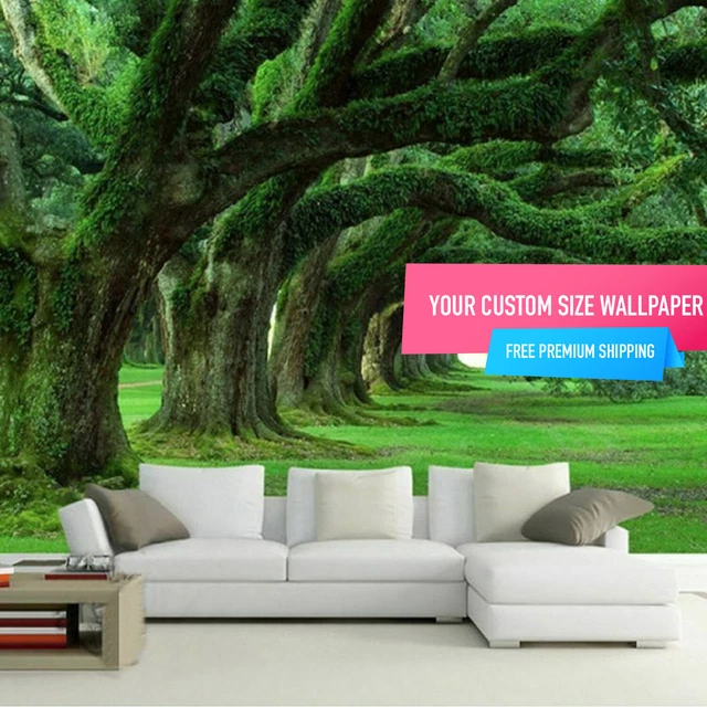 REALISTIC BACKGROUND WALLPAPERS Living Room Walls Covering Wallpaper