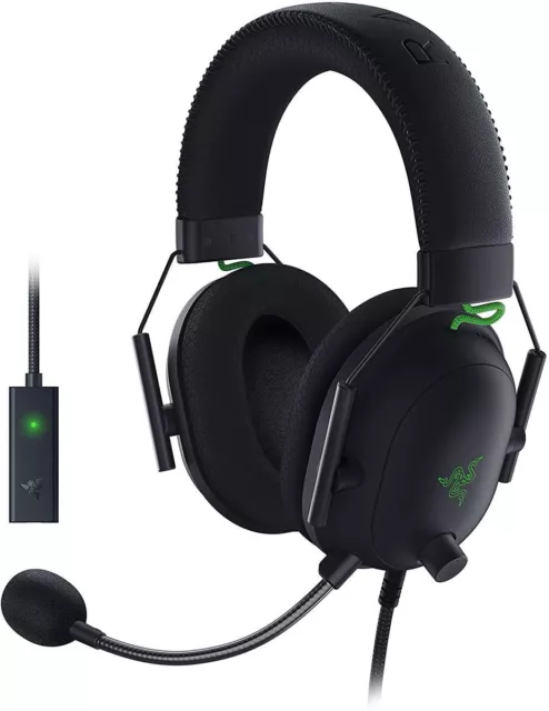 +++ Razer Blackshark V2 Multi-Plattform THX Spatial Audio Gaming Headset schwarz