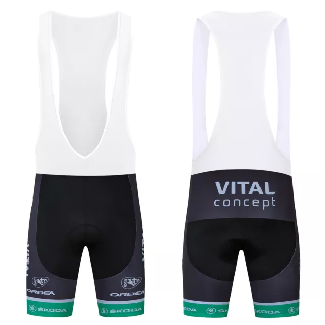 New Men's Black Cycling Short Tights Bike Bicycle Sports Bib Shorts Gear Cushion